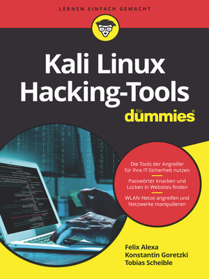 cover image of Kali Linux Hacking-Tools für Dummies